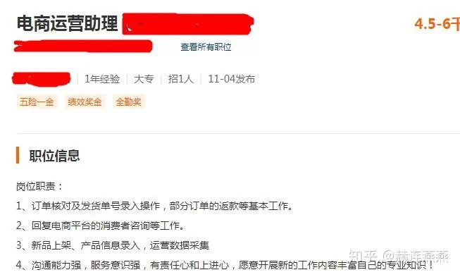 兼职做电商是什么职位，具体能做哪些电商活儿呢？
