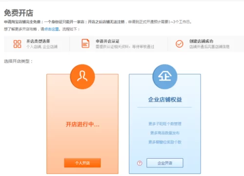淘宝注册店铺怎么操作？兼职开店需要准备什么材料？