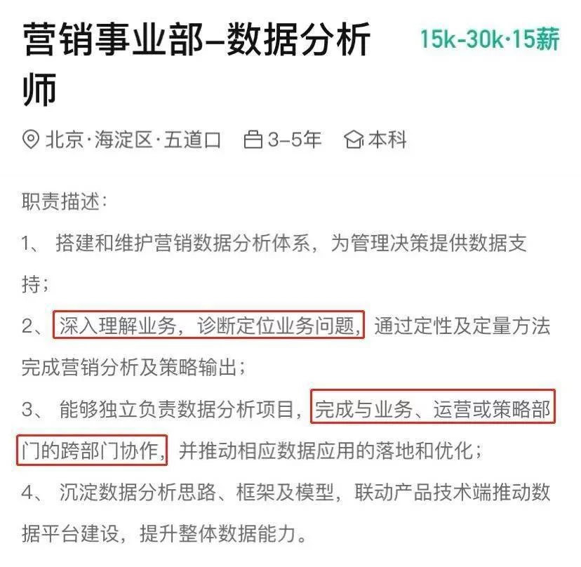 想做兼职数据分析师？招聘条件这些你都达标了吗？