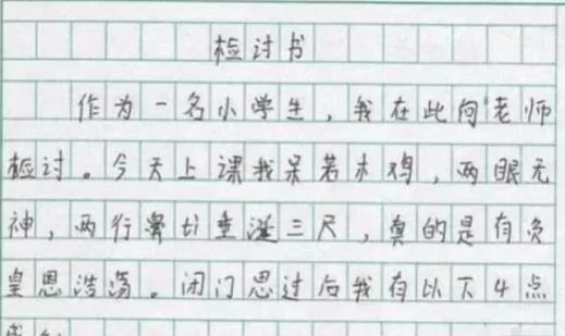 副业检讨书咋写才对？个人问题检讨书格式范例参考