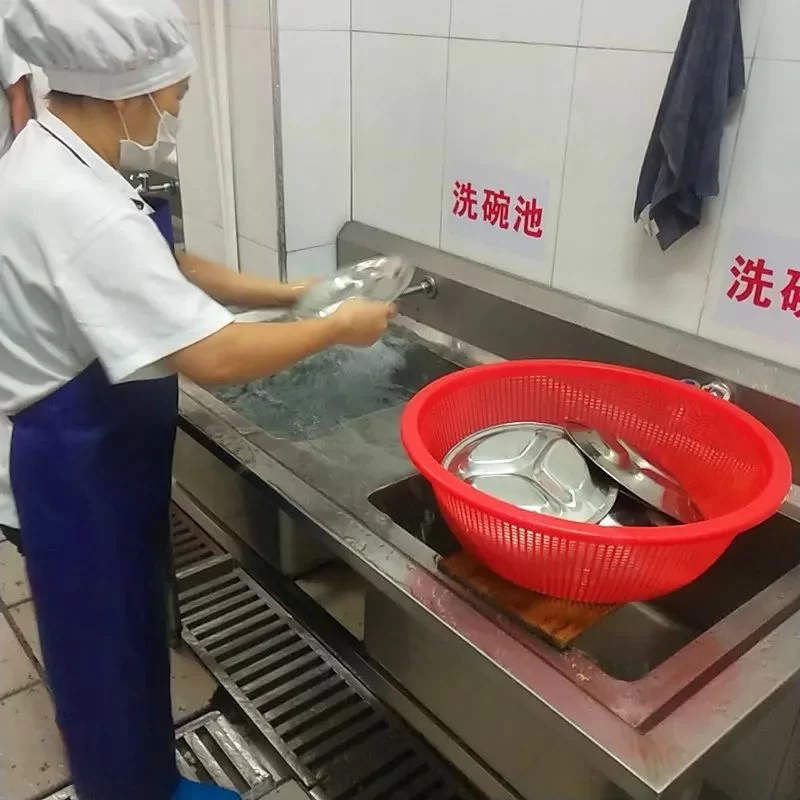 兼职厨房洗碗图片大全，工作流程和洗菜池叫什么？