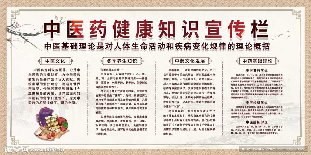 中医副业宣传图片怎么选?简单实用素材大合集