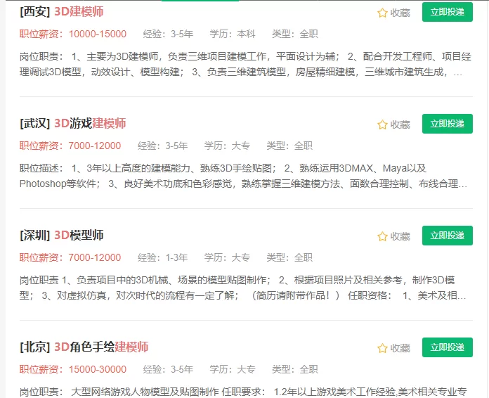 下班后3d建模兼职接单,一单多少钱,哪找?