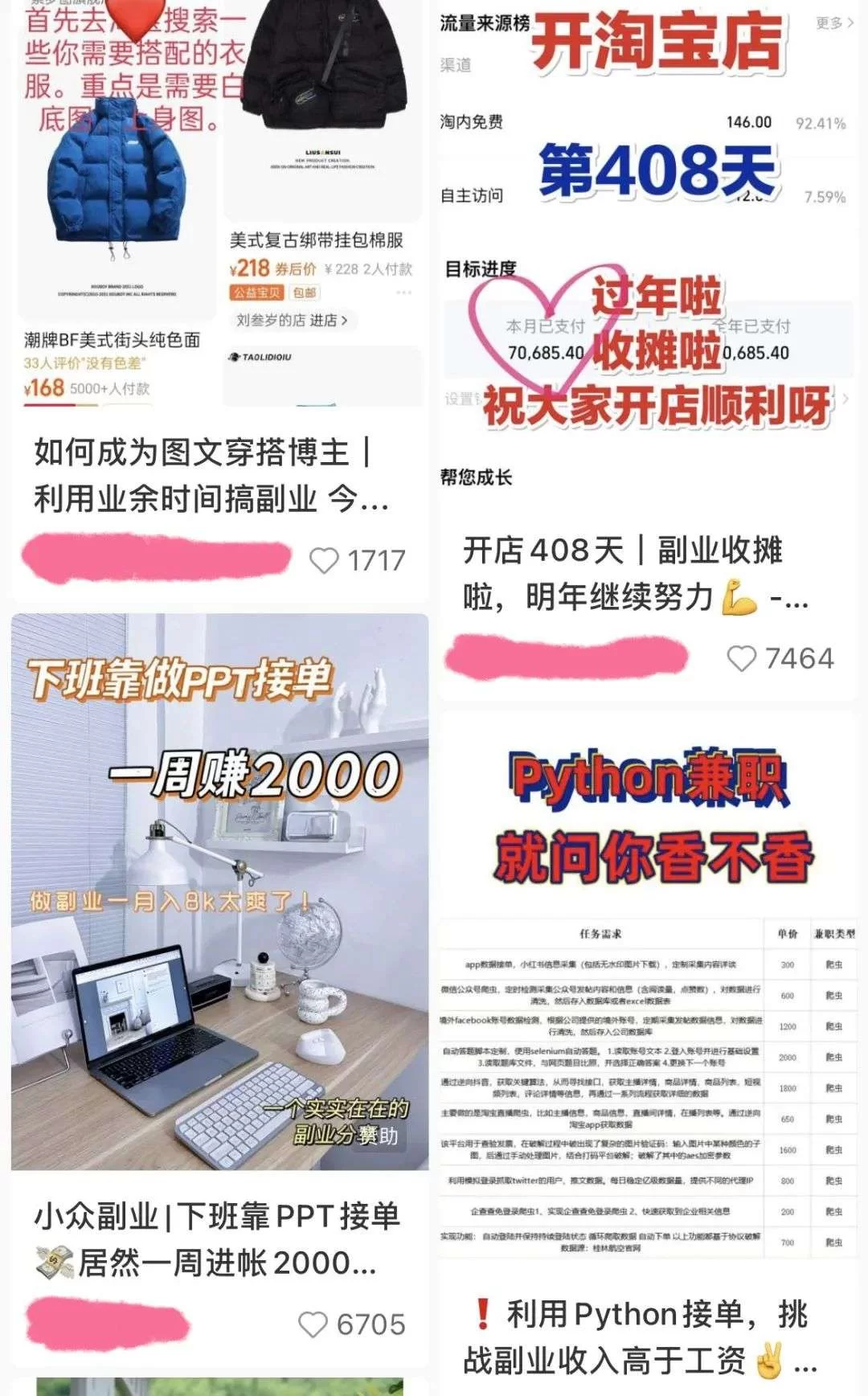 为啥现在副业不挣钱了?上班族业余时间搞点啥副业能赚钱?