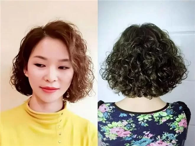 中年卷发选哪种显年轻又好看?短发自然款超减龄又好打理?