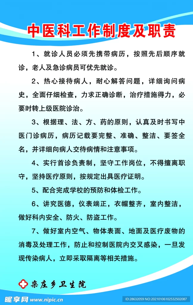 中医科护士工作内容,副业职责制度季度总结都有啥活儿呢?