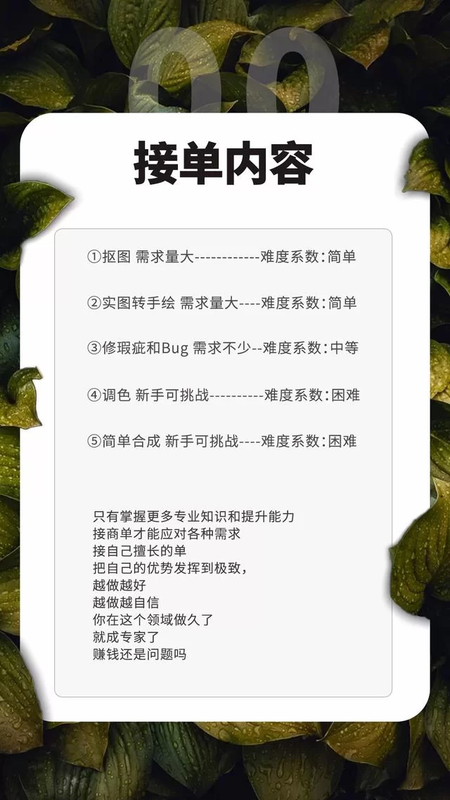 个人修图兼职招聘,网上接单平台有哪些靠谱好用的选择?