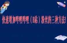 哔哩哔哩刷粉丝靠谱吗？如何安全提升B站粉丝量？