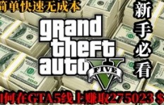 如何在GTA5中快速赚取大量金钱？
