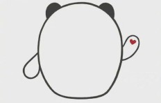 如何轻松绘制冰墩墩的好朋友及冰墩墩简笔画教程？