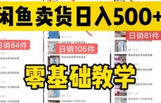 在闲鱼上卖货，每月能赚多少人民币？真实收入大公开！
